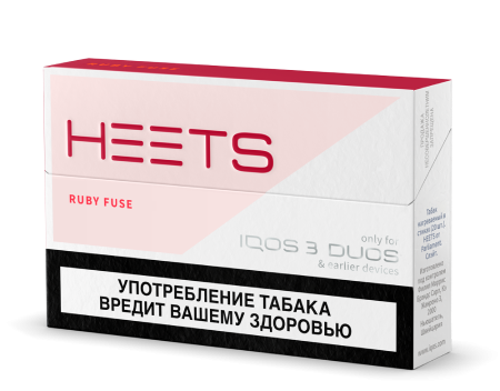Табачные стики heets ruby fuse для IQOS